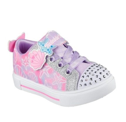 Παιδικό sneaker Skechers Twinkle Toes: Twinkle Sparks - Underwater Magic 314824N/LVMT  Ροζ