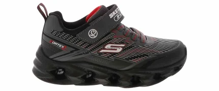 Παιδικό αθλητικό Skechers Vortex 2.0  Light Up Running Shoe 400605L-BKCC Γκρι χρώμα