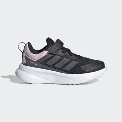 Παιδικό αθλητικό adidas FortaRun 4.0 EL C JR9313 Μαύρο χρώμα