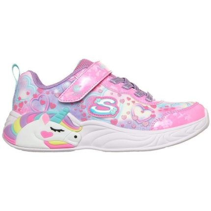 Παιδικά αθλητικά Skechers  φωτάκια 303063L-PKMT Ροζ χρώμα
