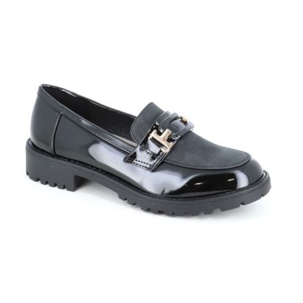 Γυναικείο ανατομικό loafer B-Soft 06/22112 Μαύρο χρώμα