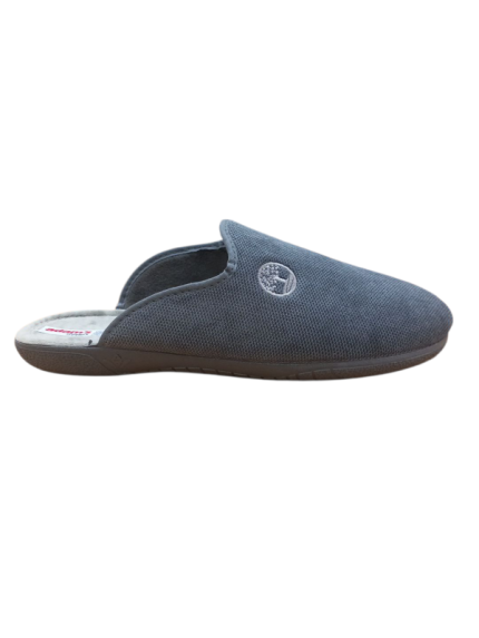 Ανδρική παντόφλα Adam's Shoes 1624-25508-19.2 Γκρι χρώμα