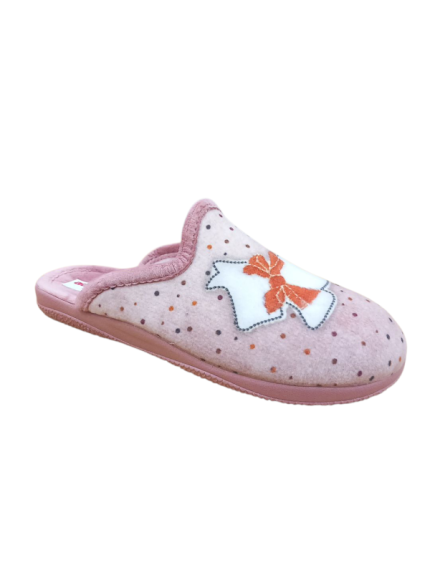 Γυναικεία παντόφλα Adam's Shoes 1624-25575-29.3 Ροζ χρώμα