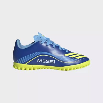 Παιδική ποδοσφαιρική σχάρα Adidas Performance F50 Messi Club Turf J (JR4427) Μπλε χρώμα