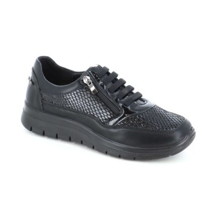 Γυναικείο casual, ανατομικό παπούτσι B-Soft 2574 Μαύρο χρώμα