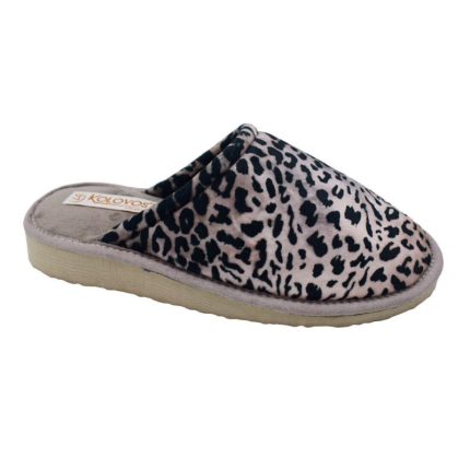 Kolovos Χειμερινές Γυναικείες Παντόφλες σε Μπεζ χρώμα 44796_A0A9