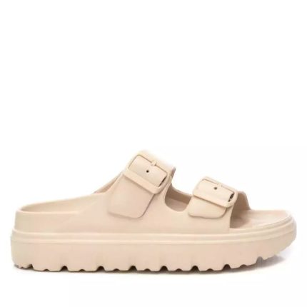 Γυναικεία σαγιονάρα 2 τοκάδες XTI 142550 Μπεζ χρώμα