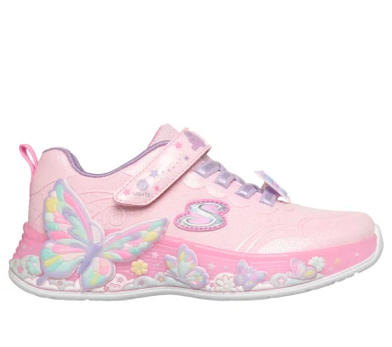 Αθλητικό Skechers S-Lights: Butterfly Bliss 303065L-LPMT Ροζ χρώμα
