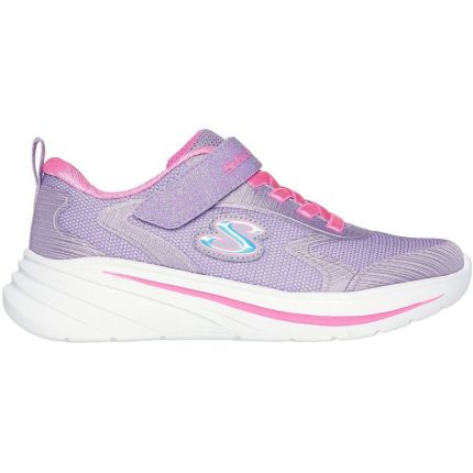 Αθλητικό Skechers Gore and Strap Sparkle Wave92 303557L-LAV Μωβ χρώμα
