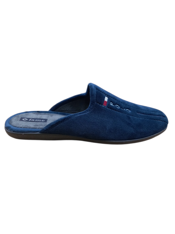 Ανδρική χειμερινή παντόφλα Fame NNL1270 Μπλε χρώμα