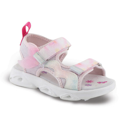 Παιδικό πέδιλο με φωτάκια Zak Shoes SD20015 Ροζ χρώμα