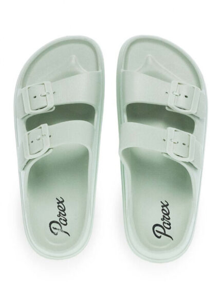 Γυναικείες Σαγιονάρες Θαλάσσης Με φάσα Luofu by Parex 11833003.MI Μέντα χρώμα