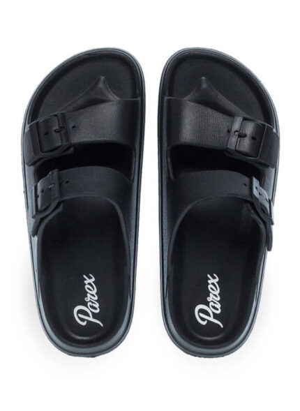 Γυναικείες Σαγιονάρες Θαλάσσης Με 2 Φάσες Luofu by Parex 11833003.B Μαύρο χρώμα