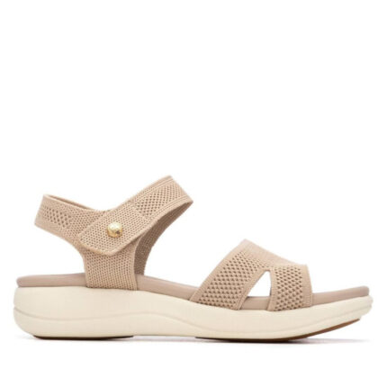 Γυναικείο πέδιλο Flatform XTI 145156 Μπεζ χρώμα