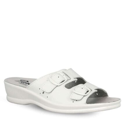 Γυναικεία Ανοιχτά Σαμπό Parex 11200003 Λευκό χρώμα