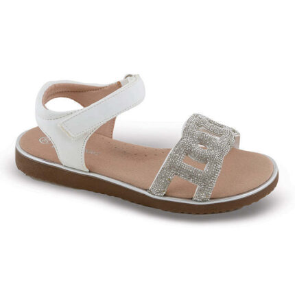 Παιδικό πέδιλο Zak Shoes SD12240 Λευκό χρώμα