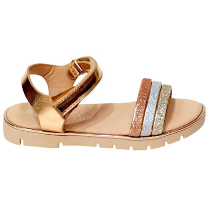 Παιδικό πέδιλο Zak Shoes SD12234 Bronze χρώμα