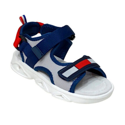 Παιδικά πέδιλα Zak Shoes SD20016 Μπλε χρώμα με φωτάκια