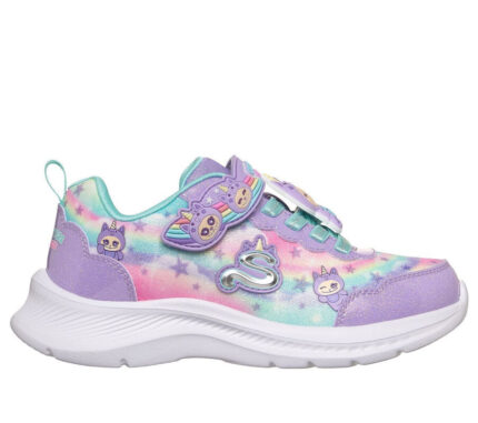 Παιδικό αθλητικό Skechers JUMPSTERS - CUTIE CRITTERS  302363L-LVMT Μωβ χρώμα