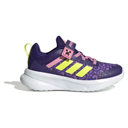 Παιδικό αθλητικό Adidas Minecraft Fortarun EL C KK4632 Μαύρο χρώμα