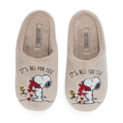 Γυναικείες Παντόφλες Σπιτιού Peanuts Parex 10134147.E Μπεζ χρώμα