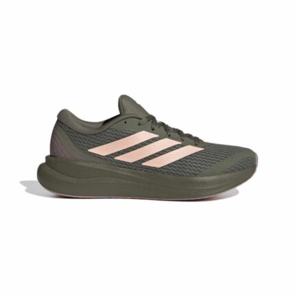 Εφηβικό αθλητικό Adidas Runfalcon 6 W IH9538 Λαδί χρώμα