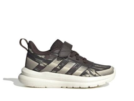 Παιδικό αθλητικό Adidas Tensaur Run 4.0 EL C KI2624 Καφέ χρώμα