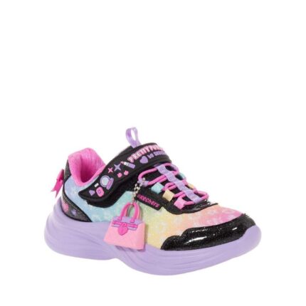 Παιδικό αθλητικό Skechers POWER JAMS 2.0 302199L-BKMT Μαύρο χρώμα