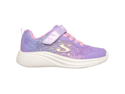 Παιδικό αθλητικό Skechers Bounder Pro - Aqua Twirl 303488L-LVMT Μωβ χρώμα