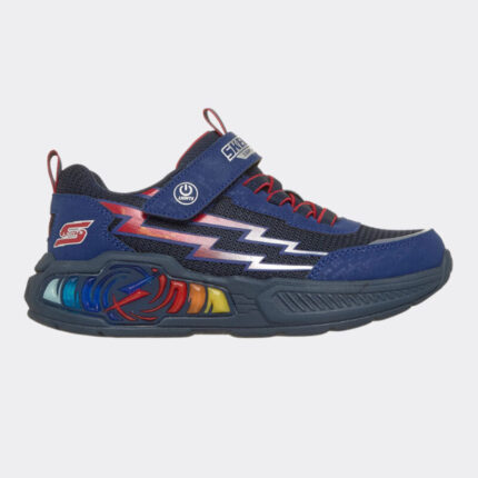 Παιδικό αθλητικό Skechers S-Lights: Light Storm 3.0 - Prism Tech 400152LC-NVRD Μπλε χρώμα