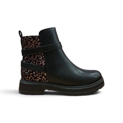 Παιδικό μποτάκι Zak Shoes SD12351 Μαύρο χρώμα
