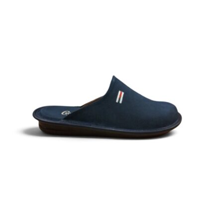 Ανδρική δερμάτινη παντόφλα Camellot 27BLUE ΜΠΛΕ Χρώμα