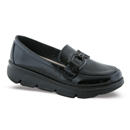 Γυναικείο Loafer Zak Shoes SD65121 Μαύρο χρώμα