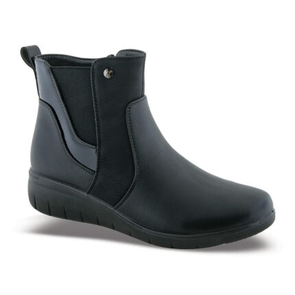 Γυναικείο μποτάκι Zak Shoes SD76094 Μαύρο χρώμα