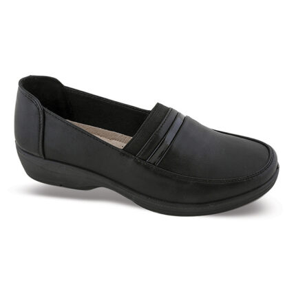 Γυναικείο μοκασίνι Zak Shoes SD76101 Μαύρο χρώμα